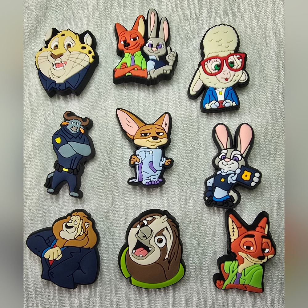 Zootopia Croc Charms Set - NEW WITHOUT TAGS